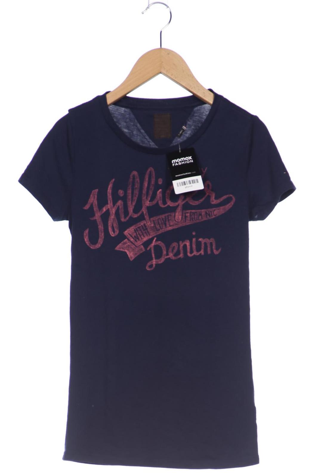 Hilfiger Denim Damen T-Shirt, marineblau, Gr. 34 von Hilfiger Denim