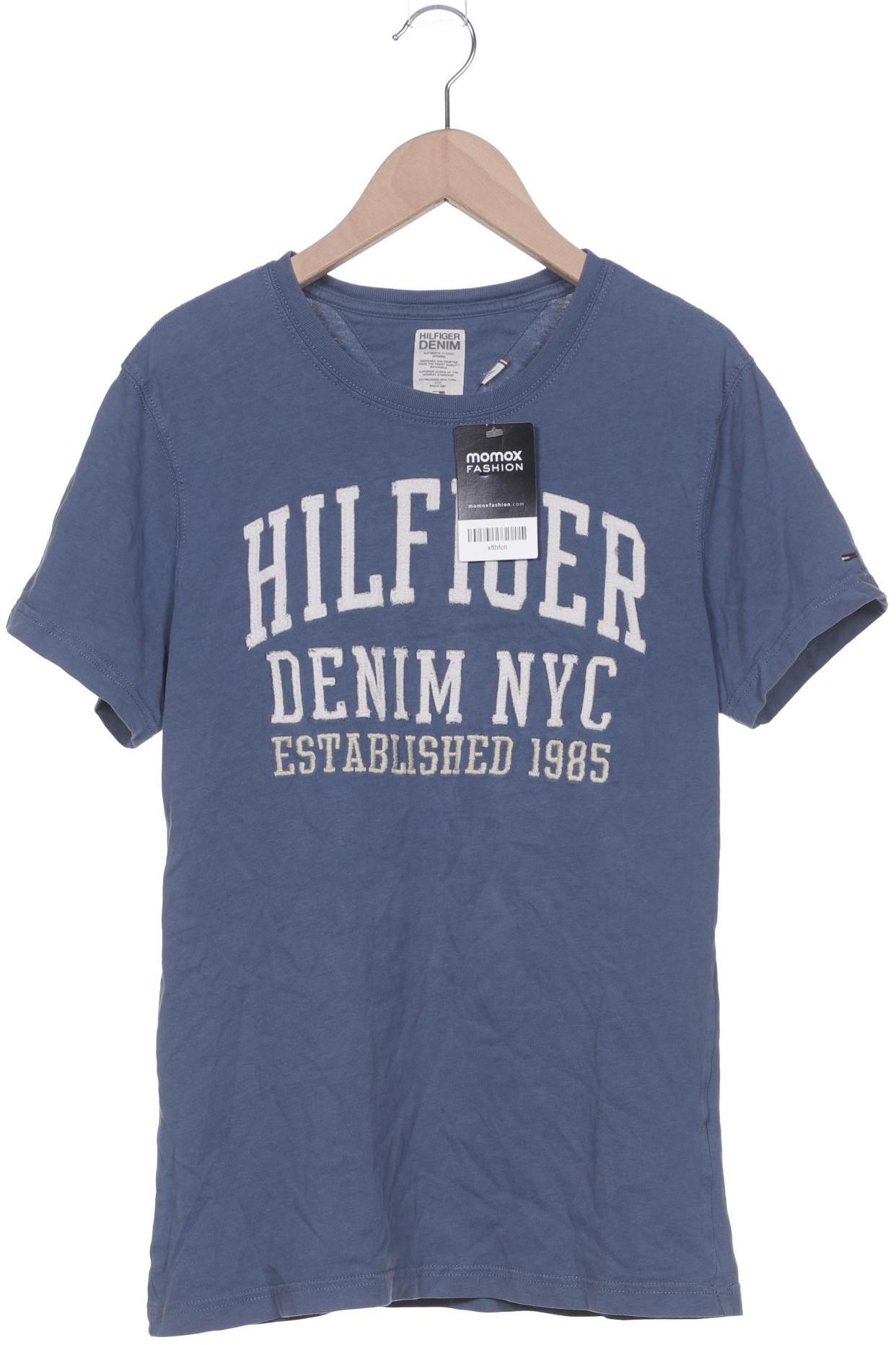 Hilfiger Denim Herren T-Shirt, blau, Gr. 46 von Hilfiger Denim