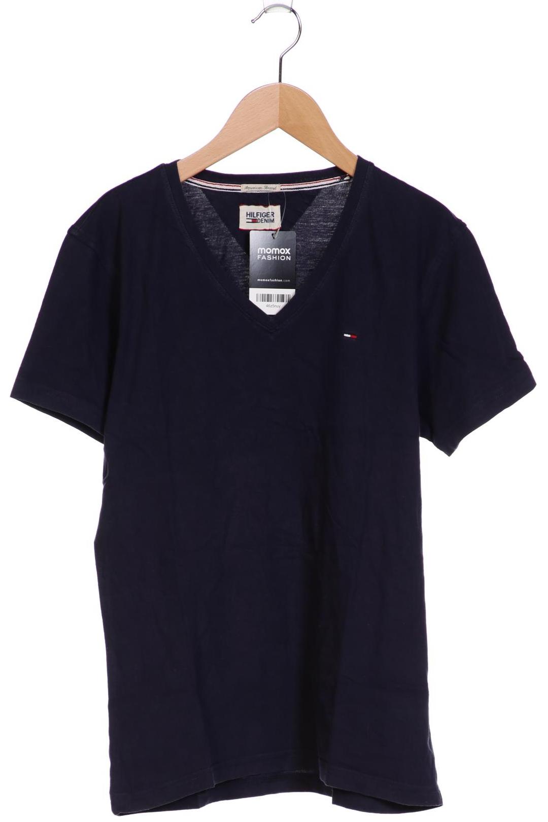 Hilfiger Denim Herren T-Shirt, marineblau, Gr. 46 von Hilfiger Denim