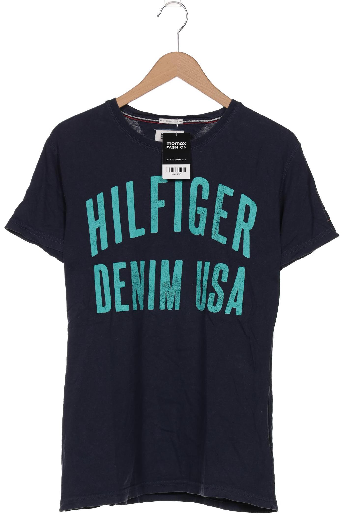 Hilfiger Denim Herren T-Shirt, marineblau, Gr. 52 von Hilfiger Denim