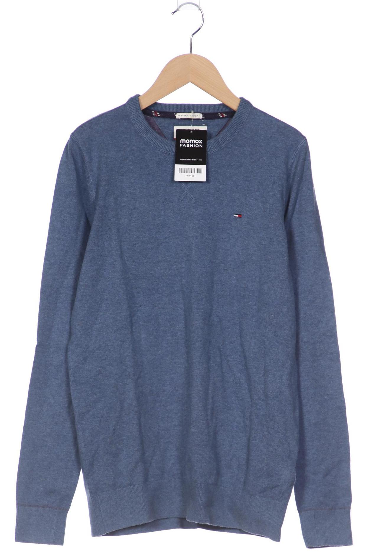 Hilfiger Denim Herren Pullover, blau, Gr. 48 von Hilfiger Denim