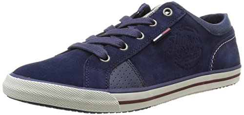 Hilfiger Denim Samson 11B, Herren Sneaker Blau Bleu (409 Peacoat) 44 von Hilfiger Denim