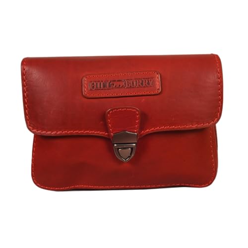 Hill Burry Umhängetasche Schultertasche Messenger Bag Herrentasche Klein Herren Handy Sling Tasche Männer Shoulder Crossbag Brusttasche Damen Crossbody Handytasche (Rot) von Hill Burry