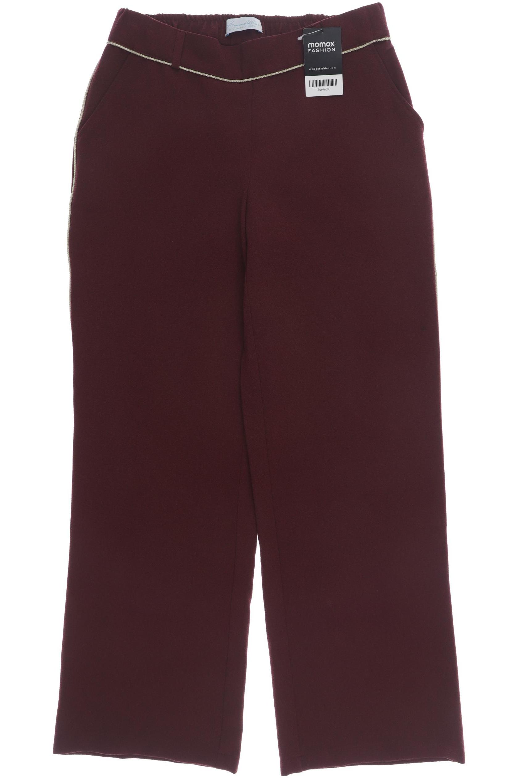 Himmelblau by Lola Paltinger Damen Stoffhose, bordeaux, Gr. 36 von Himmelblau by Lola Paltinger