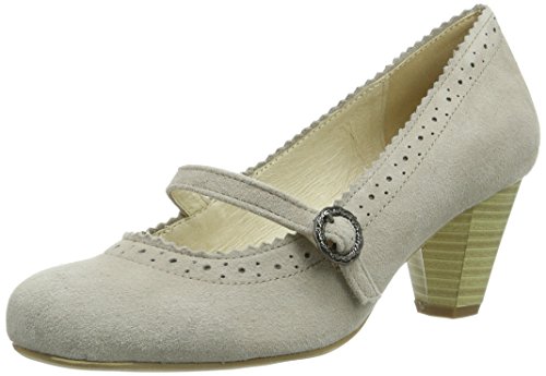 HIRSCHKOGEL Damen 590437 Pumps, Braun Taupe, 39 EU von Hirschkogel