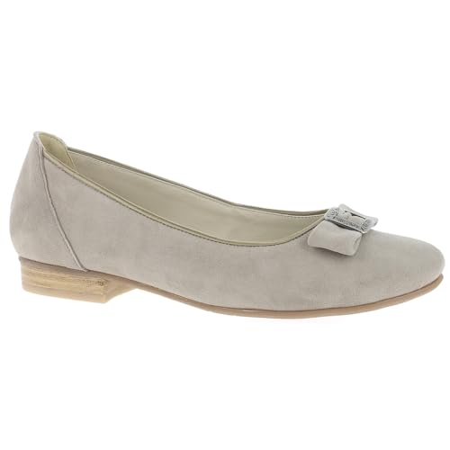 Hirschkogel Mädchen 3006826 Geschlossene Ballerinas, Beige (Taupe 066), 35 EU von Hirschkogel