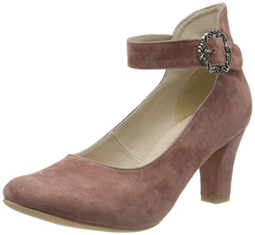 Hirschkogel Damen 3008727 Riemchenpumps, Pink (Altrosa 059) von Hirschkogel