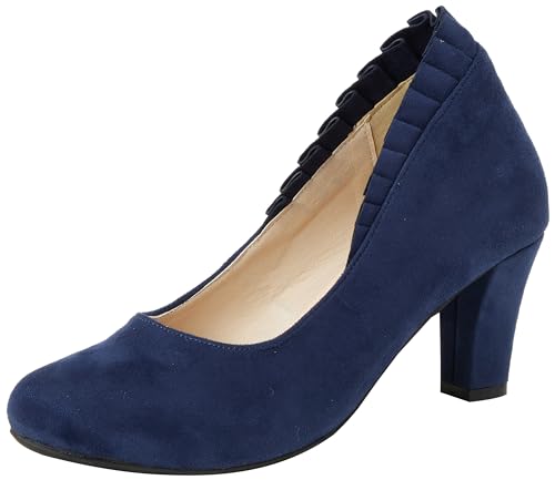 Hirschkogel Damen Pumps, d.blau, 37 EU von Hirschkogel