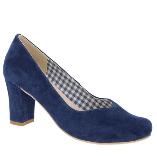 Hirschkogel Damen Pumps, d.blau, 38 EU von Hirschkogel