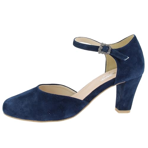 Hirschkogel Damen Pumps, d.blau, 38 EU von Hirschkogel