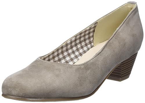 Hirschkogel Damen Pumps, dunkeltaupe, 41 EU von Hirschkogel