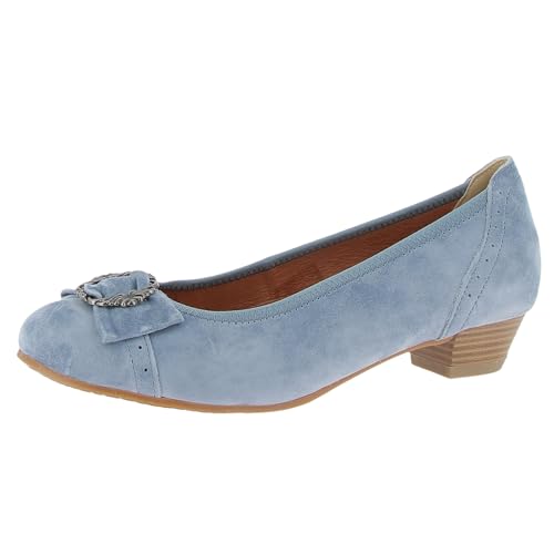 Hirschkogel Damen Pumps, h.blau, 39 EU von Hirschkogel