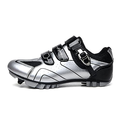 Hixingo Fahrradschuhe Damen Herren, MTB Radsportschuhe Mountainbike Schuhe Sneaker Atmungsaktive Outdoor-Radschuhe Fahrrad Spin MTB Schuhe von Hixingo