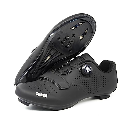 Hixingo Fahrradschuhe Herren Damen MTB Radsportschuhe Rennradschuh Mountainbike Schuhe Sneaker Atmungsaktive Outdoor-Radschuhe Fahrrad Indoor Spin MTB Schuhe von Hixingo