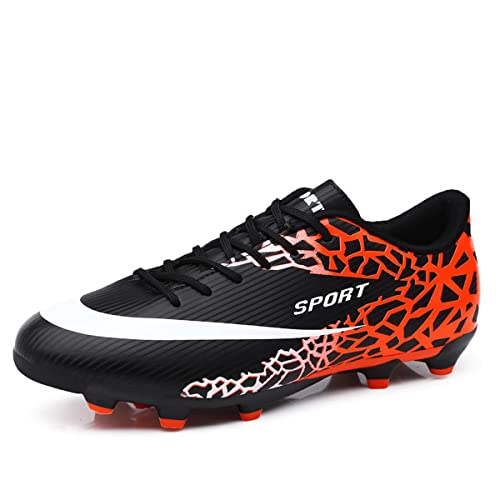 Hixingo Fußballschuhe Unisex Fussballschuhe Kinder Fg/Ag Fußball Schuhe, Jungen Mädchen Multinocken Fussballschuhe Kinder Trainingsschuhe für Draußen, oder Halle Fussball Plätze von Hixingo