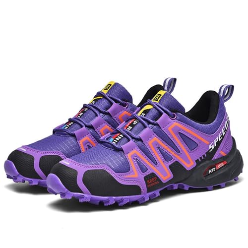 Hixingo Wanderschuhe, Trekkingschuhe Damen, Outdoor Trekking- & Wanderschuhe für Damen, Wanderschuhe Damen Wasserdicht rutschfeste Wanderschuhe von Hixingo