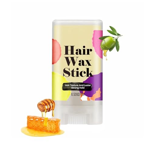 Hair Wax Stick, Haarwachs Stick Styling-Pomade langanhaltender Styling-Wachsstift zur Kontrolle Haarfinishs, Styling-Haar-Pomadestift, Styling Haar Pomade Stick,für Kantenkontrolle, Alle Haartypen (1) von HoGeGe