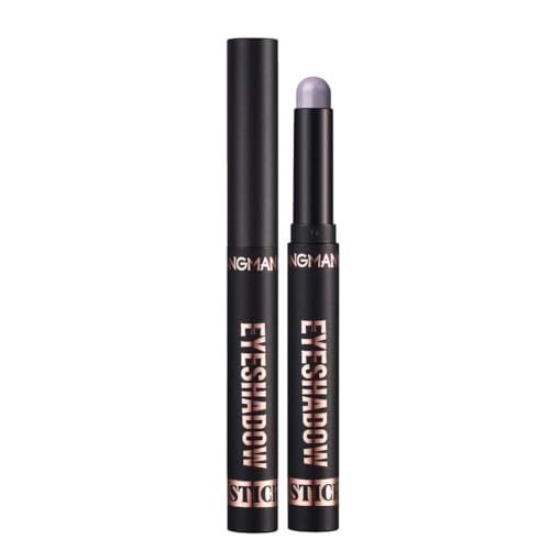 Shimmer and Matte Cream Eyeshadow Stick,Smooth Brilliant Eye Brightener Pencil,High Pigment Eye Highlighter Pen for Women,Long Lasting Waterproof Eye Shadow and Liners Makeup (#1, D) von HoGeGe