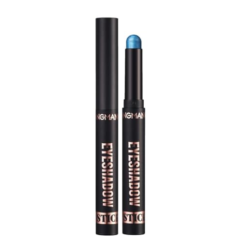 Shimmer and Matte Cream Eyeshadow Stick,Smooth Brilliant Eye Brightener Pencil,High Pigment Eye Highlighter Pen for Women,Long Lasting Waterproof Eye Shadow and Liners Makeup (#1, G) von HoGeGe