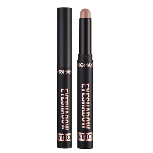 Shimmer and Matte Cream Eyeshadow Stick,Smooth Brilliant Eye Brightener Pencil,High Pigment Eye Highlighter Pen for Women,Long Lasting Waterproof Eye Shadow and Liners Makeup (#2, C) von HoGeGe