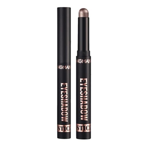 Shimmer and Matte Cream Eyeshadow Stick,Smooth Brilliant Eye Brightener Pencil,High Pigment Eye Highlighter Pen for Women,Long Lasting Waterproof Eye Shadow and Liners Makeup (#2, F) von HoGeGe