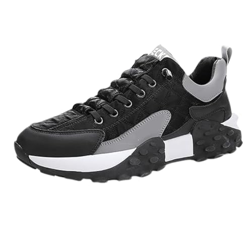 HoNung Orthopädische Bequeme Sportschuhe 2024, orthopädische Stretchpolsterschuhe, atmungsaktive Bequeme Sportschuhe (Black,41) von HoNung