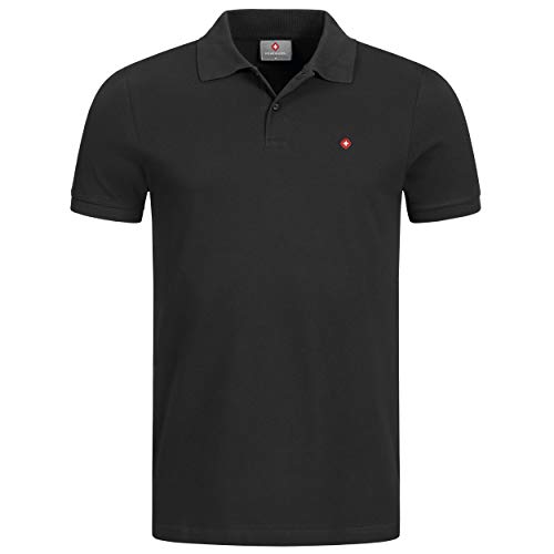 Höhenhorn 30K5 Waliss Herren Poloshirt Schwarz Gr. XL von Höhenhorn