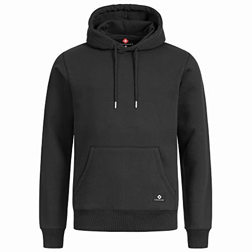 Höhenhorn 37L5 Janga Hoodie Herren Kapuzen Pullover Hoody Schwarz XL von Höhenhorn