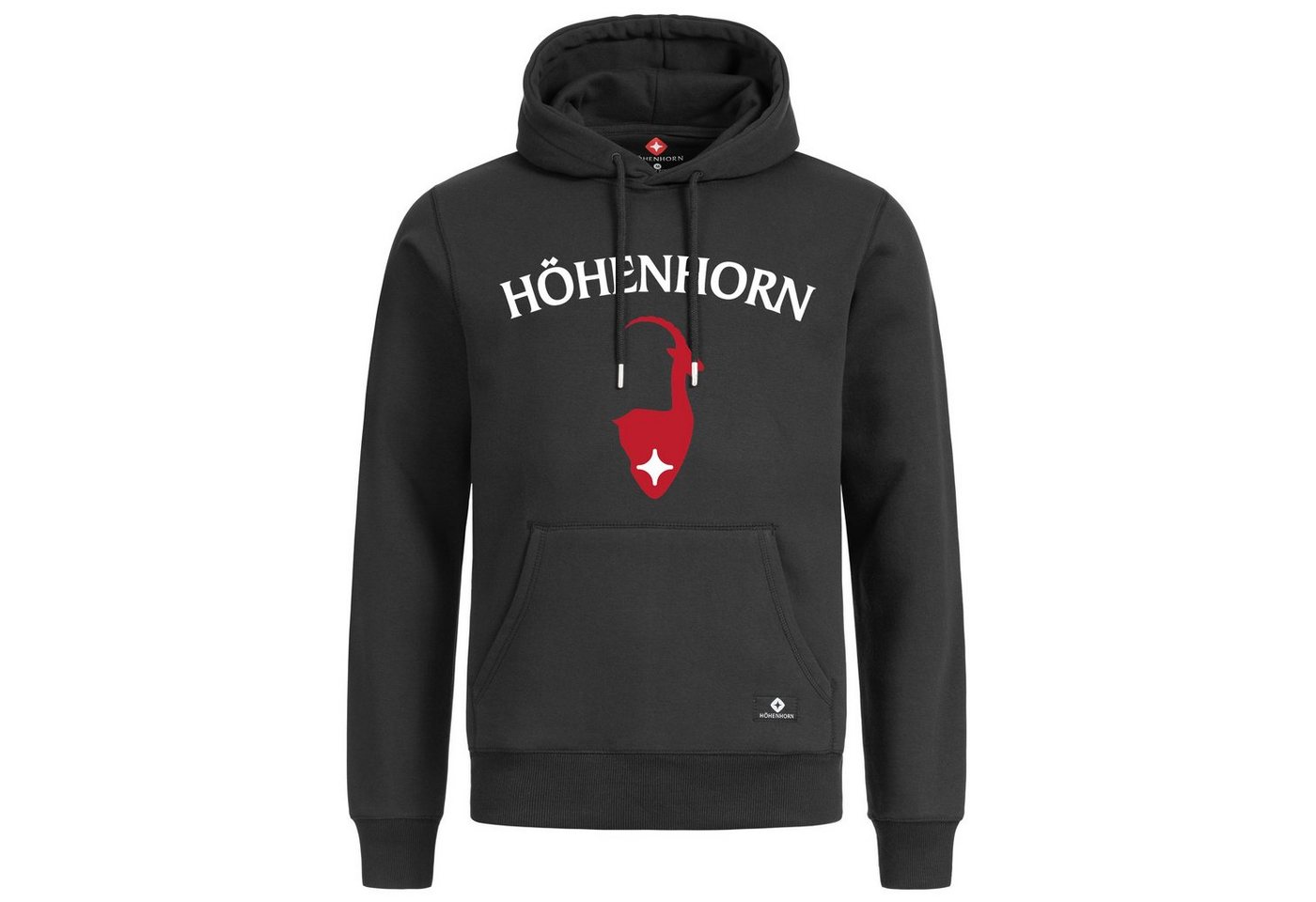 Höhenhorn Hoodie Janga Herren Kapuzen Pullover Hoody Sweatshirt aus Baumwolle von Höhenhorn