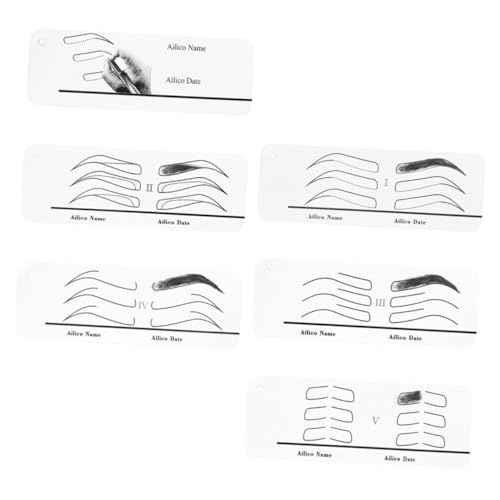 Hoement Satz Augenbrauenschablonen Aus Papier Augenbrauen-formungsvorlage Augenbrauen-führungsschablone Für Make-up Hoement Satz Augenbrauenschablonen Aus Papier Augenbrauen-formungsvorlage Augenbrauen-führungsschablone Für Make-up von Hoement