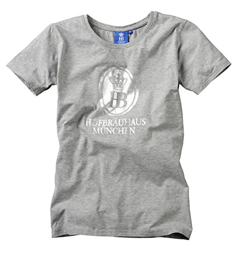 Hofbräu München T-Shirt Damen grau/silber Gr. S von Artist Unknown