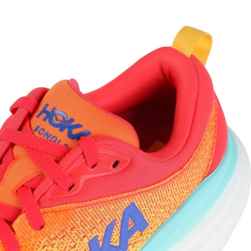 Hoka Bondi 8 Laufschuhe Donna Rosa Gelb von Hoka