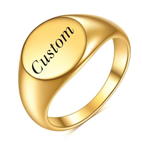 Hokech Minimalistische 12 Konstellationsringe für Frauen Mann Schmuck Geschenk Persönliches Sternzeichen Niedlicher Ring Edelstahl Finger Accessoires von Hokech