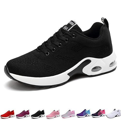 Hokuto Aynosa - Orthowalk FüR Schmerzfreie FüßE, Aynosa OrthopäDische Schuhe, Leichte Sportschuhe Damen (Black, 37) von Hokuto