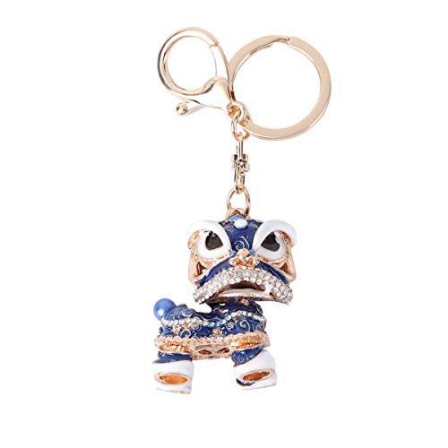 Holibanna Tanzender Löwe Schlüsselanhänger Kreativer Schlüsselhalter Chinoiserie Schlüsselaccessoire Aus Metall Holibanna Tanzender Löwe Schlüsselanhänger Kreativer Schlüsselhalter Chinoiserie Schlüsselaccessoire Aus Metall von Holibanna