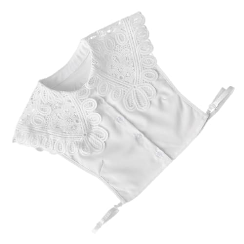 Holibanna 1stk Falscher Kragen Modischer Spitzenkragen Kleidungsaccessoires Hemd Mit Kragen Pullover Hemden Mit Halben Ärmeln Für Frauen Bluse Schal Damenhemd Kleidungszubehör Chiffon Weiß Holibanna 1stk Falscher Kragen Modischer Spitzenkragen Kleidungsaccessoires Hemd Mit Kragen Pullover Hemden Mit Halben Ärmeln Für Frauen Bluse Schal Damenhemd Kleidungszubehör Chiffon Weiß von Holibanna