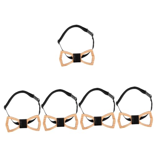 Holibanna 5stücke Groom Holz-bowtie Für Hochzeiten Und Junggesellenabschiede Stilvoller Herren-schmetterlingskrawatte Für Männer Einzigartiges Design Für Besondere Anlässe Holibanna 5stücke Groom Holz-bowtie Für Hochzeiten Und Junggesellenabschiede Stilvoller Herren-schmetterlingskrawatte Für Männer Einzigartiges Design Für Besondere Anlässe von Holibanna