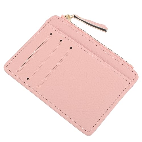 Holibanna Damen Clutch Mit Reißverschluss Geldbörse Mit Münzen Geldbörse Mit Reißverschluss Geldbörse Für Damen Damenhandtasche Kartenetui Student Koreanische Version Kupplung Pu-Leder von Holibanna