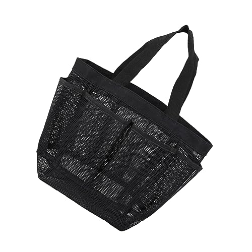 Holibanna Multi-Pocket Mesh Strandtasche Für Reisen Und Strand wasserdichte Aufbewahrungstasche Mit Fächern Für Handtücher Toilettenartikel Und Sonnencreme Schwarz Holibanna Multi-Pocket Mesh Strandtasche Für Reisen Und Strand wasserdichte Aufbewahrungstasche Mit Fächern Für Handtücher Toilettenartikel Und Sonnencreme Schwarz von Holibanna