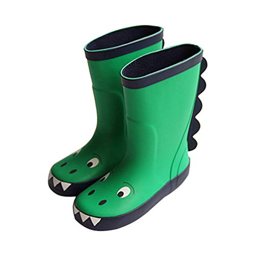 Holibanna Regenstiefel 1 Paar Dinosaurier-regenschuhe Rutschfeste Cartoon-schuhe Beibehaltenrain Beibehalten Stiefel Junge Baby Regenstiefel Für Mädchen von Holibanna