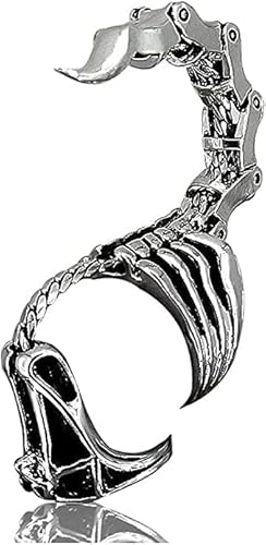 Holibanna 1Pc Vintage Scorpion Ring Verstellbare Skorpionringe Gotischer Knöchelgelenk Bewegliche Scharnier- Scorpion- Heckknöchelring für Halloween Cosplay Kostüm- Partyschmuck von Holibanna