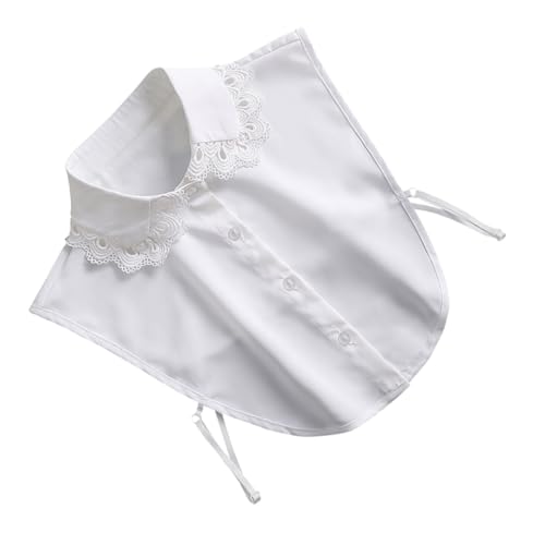 Holibanna Weißer Fake Kragen Abnehmbarer Damen Kragen Aus Chiffon Modischer Halshalskragen Für Frauen Elegante Bekleidung Accessoire Ideal Für Blusen Und Kleider Holibanna Weißer Fake Kragen Abnehmbarer Damen Kragen Aus Chiffon Modischer Halshalskragen Für Frauen Elegante Bekleidung Accessoire Ideal Für Blusen Und Kleider von Holibanna