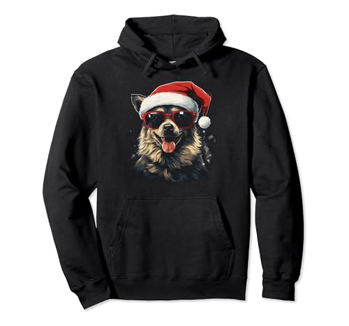 Canaan-Hunde-T-Shirts für Weihnachten, Weihnachten, für Hunde, Mama und Papa Pullover Hoodie von Holiday 365