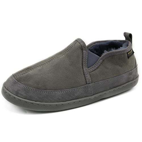 Hollert Herren Lammfell Hausschuhe Vincent GRAU Fellschuhe echt Merino Schaffell warm und bequem Größe 46 EU Hollert Herren Lammfell Hausschuhe Vincent GRAU Fellschuhe echt Merino Schaffell warm und bequem Größe 46 EU von Hollert