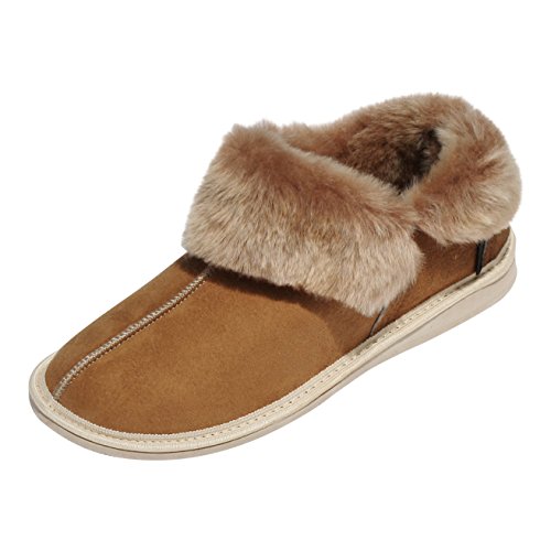 Hollert Herren Lammfellschuhe Kanada Cognac Natur Merino Schaffell für Wohlgefühl - warm, atmungsaktiv, Schuhgröße EUR 43 Hollert Herren Lammfellschuhe Kanada Cognac Natur Merino Schaffell für Wohlgefühl - warm, atmungsaktiv, Schuhgröße EUR 43 von Hollert
