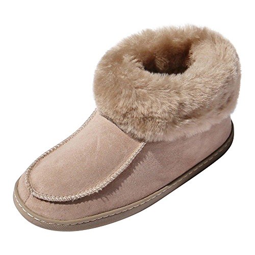 Hollert Leather Lammfell Hausschuhe Emil Premium Herren Fellschuhe aus 100% Merino Schaffell Größe EUR 45 Hollert Leather Lammfell Hausschuhe Emil Premium Herren Fellschuhe aus 100% Merino Schaffell Größe EUR 45 von Hollert