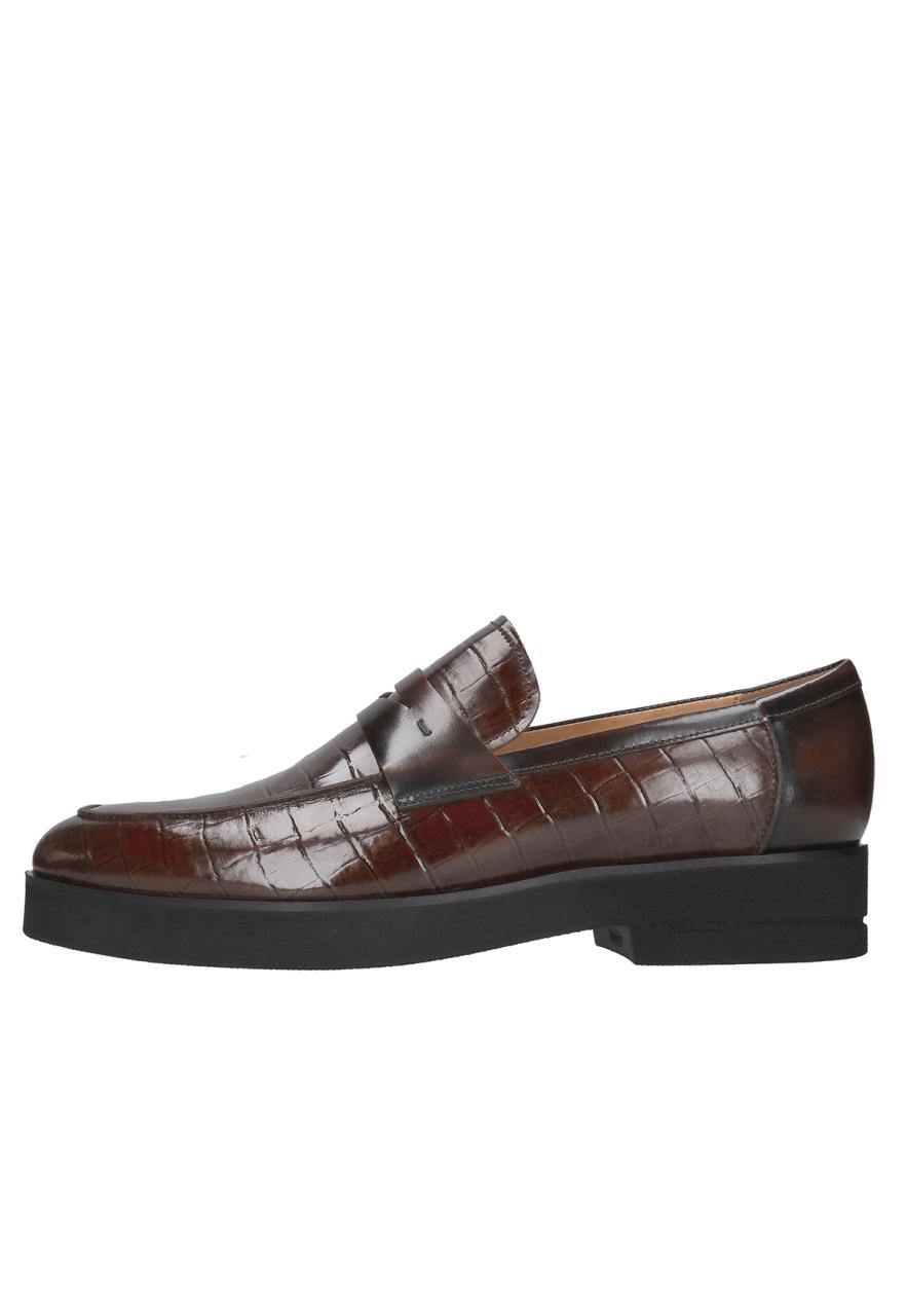 Loafers aus Leder Liam Modell A632 Braun Schuhgröße: EUR 45 Loafers aus Leder Liam Modell A632 Braun Schuhgröße: EUR 45 von Hollert