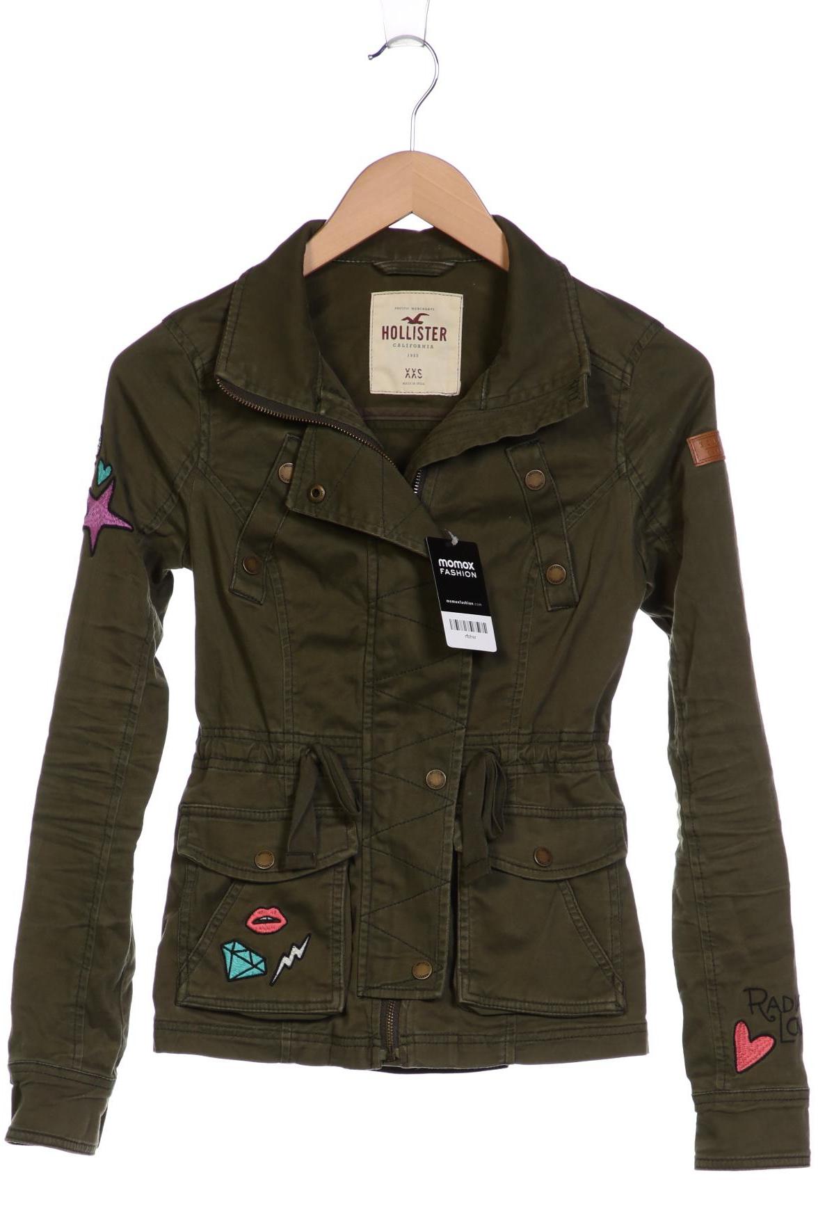 Hollister Damen Jacke, grün, Gr. 32 von Hollister