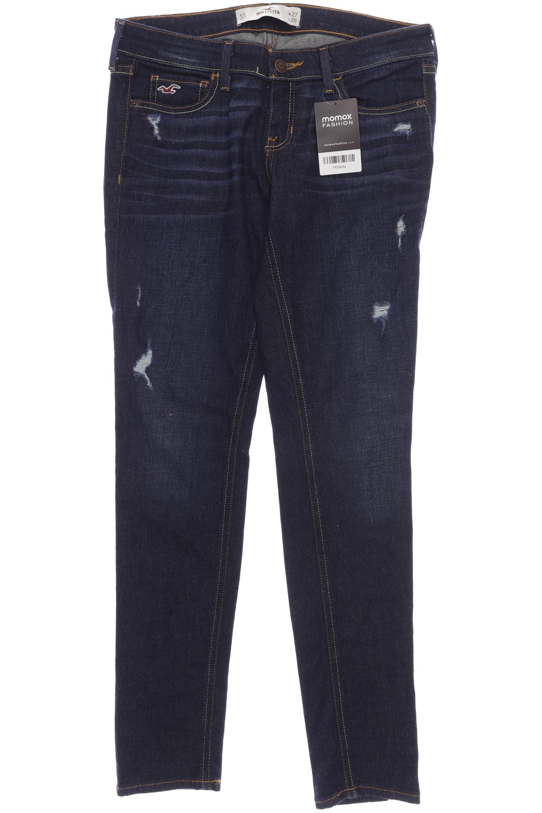 Hollister Damen Jeans, marineblau, Gr. 38 von Hollister