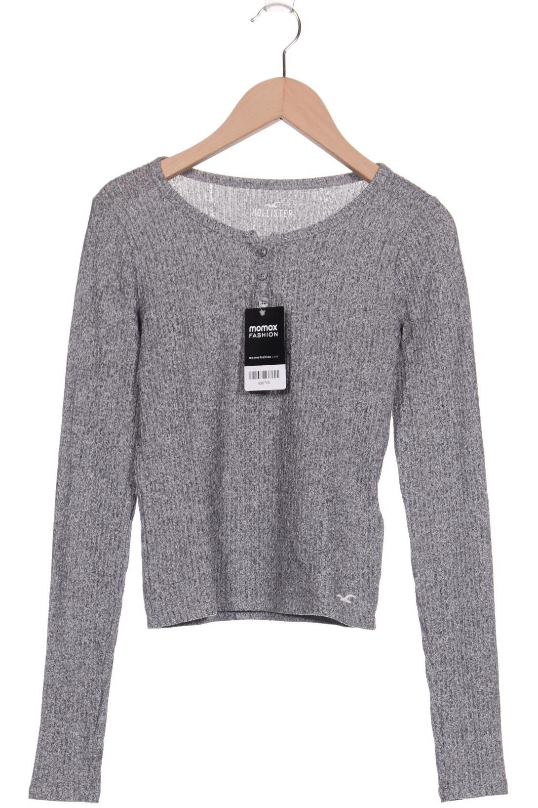 Hollister Damen Pullover, grau, Gr. 34 von Hollister